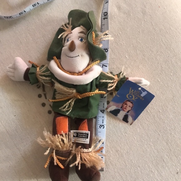 NWT vintage Wizard of Oz beanie scarecrow shelf sitter collectible - Picture 6 of 10